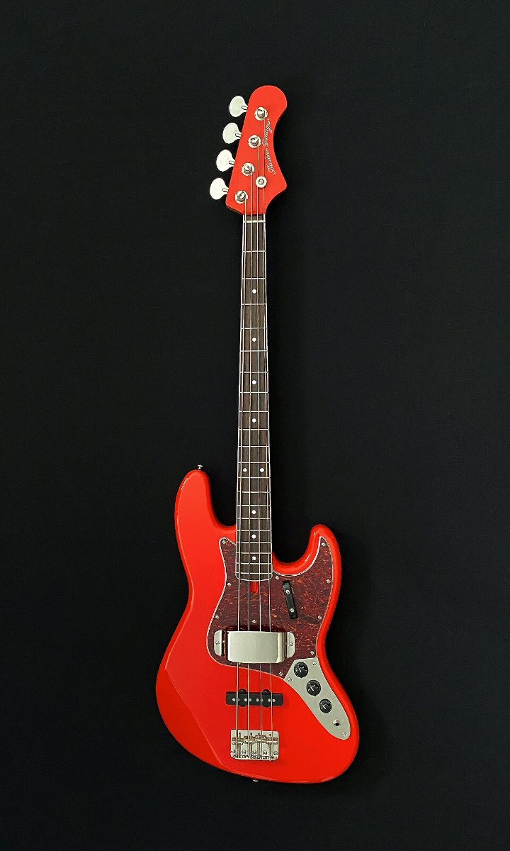'60s 4-String Bass Modern Vintage MVJ4-66 Fiesta Red - CB&G