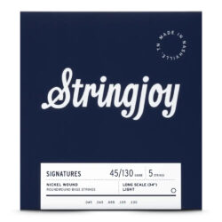 Stringjoy 45-130 Long Scale 5-String bass strings Signatures - Nickel Wound