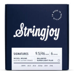 Stringjoy 9-42 Balanced Super Light Gauge Signatures - Nickel Wound Electric Guitar Strings