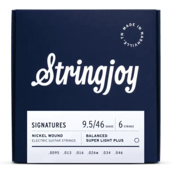 Stringjoy 9-42 Balanced Super Light Gauge Signatures - Nickel Wound Electric Guitar Strings