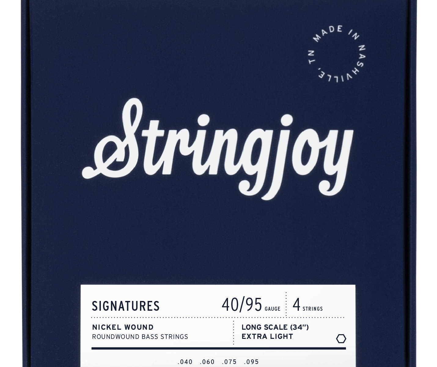 Stringjoy Signatures 4-string bass strings
